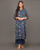 Pichwai Shirt Kurta Set