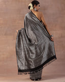 Handloom Banarasi Black Saree