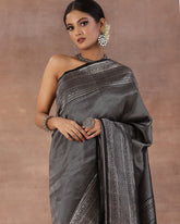 Handloom Banarasi Black Saree