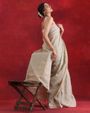 Handloom Cotton Woven Saree