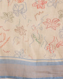 Stripped Linen Saree