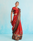 Gulnaar Chiniya Silk Saree
