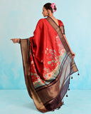 Gulnaar Chiniya Silk Saree