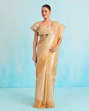 Swarnika Molten Gold Tissue Saree