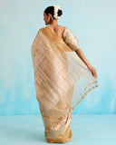 Swarnika Molten Gold Tissue Saree