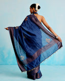 Neel Tara Munga Silk Saree