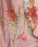 Gulabi Gulnaar Munga Silk Saree