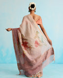 Gulabi Gulnaar Munga Silk Saree