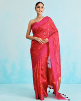 Rani Gulab Silk Saree