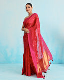 Rani Gulab Silk Saree
