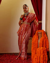 Handloom Katan Silk Saree