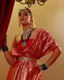 Handloom Katan Silk Saree