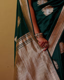 Handwoven Katan Silk Saree