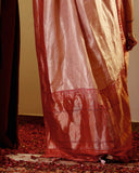 Handwoven Katan Silk Saree