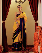 Mashru Silk Stripes Saree