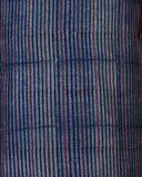 Powder Blue Chanderi Block Print Suit Set