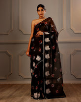 Organza Embroidery Saree