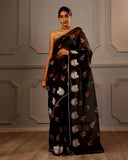 Organza Embroidery Saree