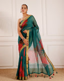 Floral Mal Chanderi Saree