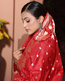 Handloom Khadhuwa Banarasi Katan Silk Saree