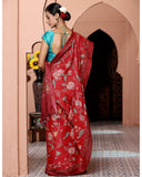 Bamboo Tussar Silk Saree
