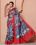 Pichwai Bamboo Tussar Silk