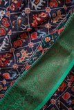 Patola Print Chanderi Saree