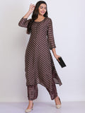 Deep Plum Classic Kurta