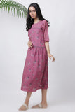 Rose Print Kurta Combo