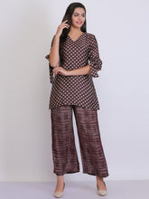 Deep Plum Top Combo - Set Of 2