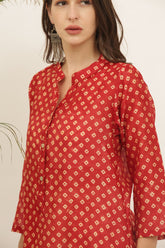Jiya Chanderi Kurta Set