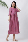 Pink Mix And Match Dress