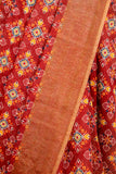 Maroon Matka Silk Saree - Silk Mark Certified
