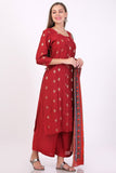 Brick Red Kurta