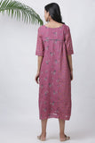 Rose Print Kurta Combo