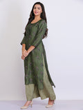 Olive Green Surreal Kurta