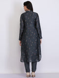 Off Bluish Grey Kurta