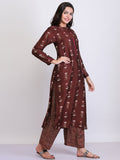Chocolate Brown Dazzler Kurta