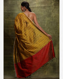 Handwoven Stripes Saree