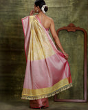Light Lemon Silk Cotton Saree