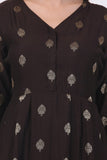 Chocolate Brown Dazzler Kurta
