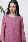 Rose Pink Mix And Match Flare Kurta