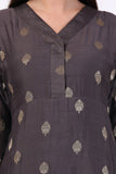 Deep Plum Stylish Kurta