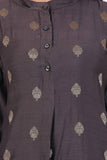 Plum Voilet Classy Kurta