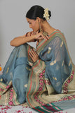 Handloom Kora Banarasi Saree- Silk Mark Certified