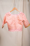 Coral Linen Blouse