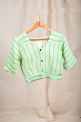 Pista Green Blouse