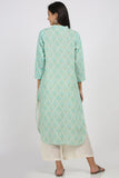 Sea Green Long Kurta
