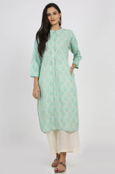 Sea Green Long Kurta