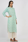 Sea Green Long Kurta